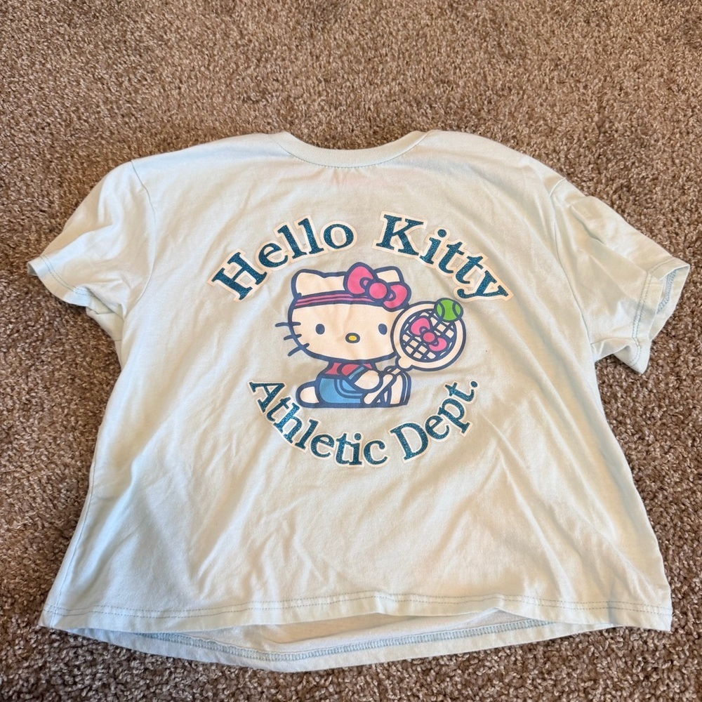 Hello Kitty girls Athletic T-Shirt size large - Picture 4 of 7